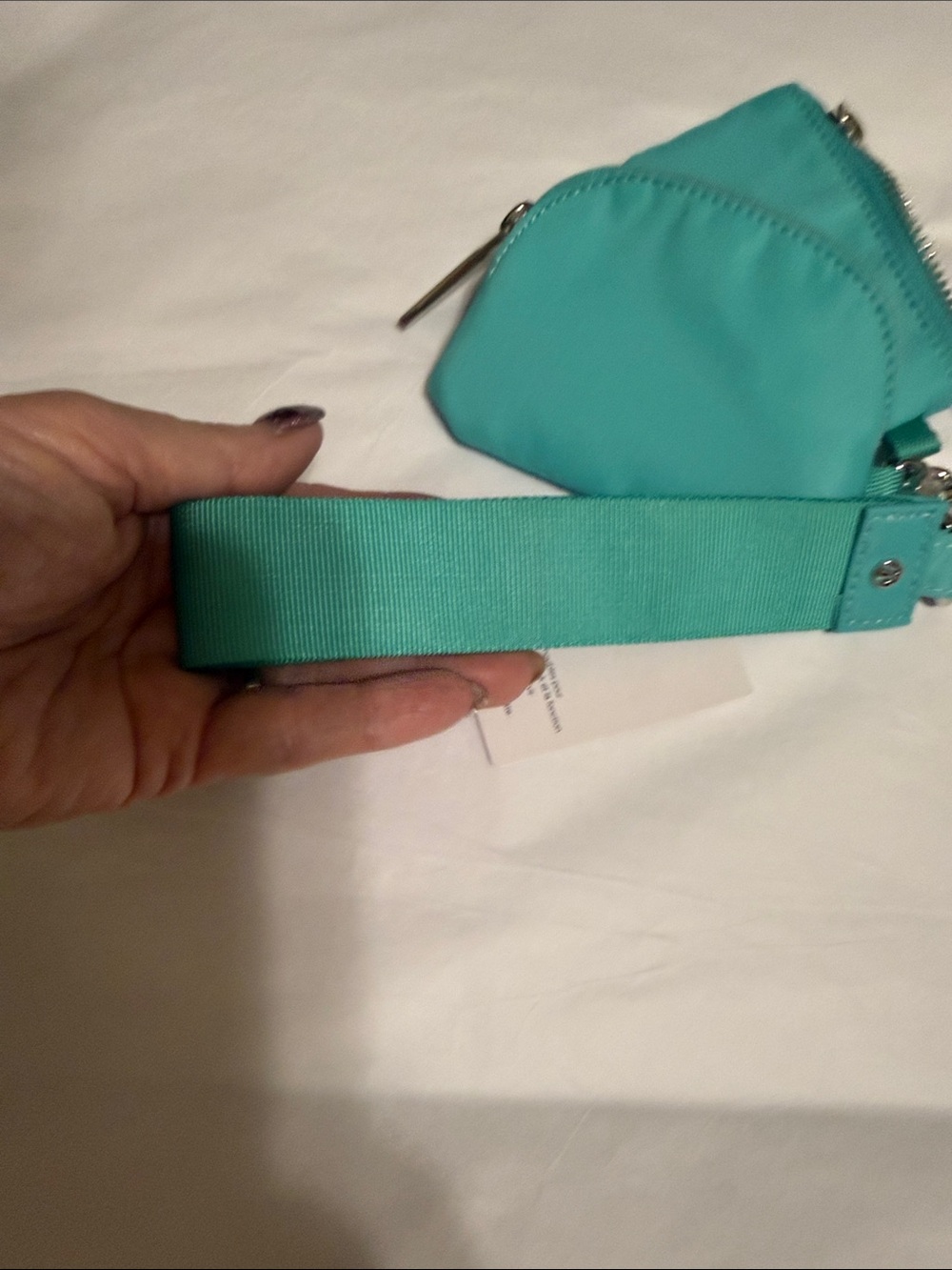 Lululemon Dual Pouch Wristlet in Teal - Picture 11 of 11